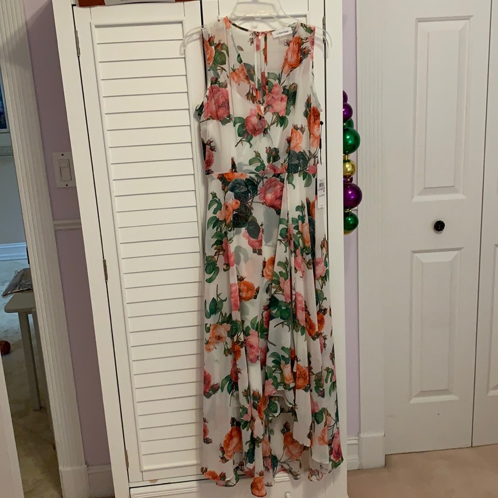 Floral Calvin Klein Dress